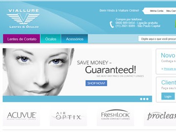 E-commerce Viallure Magento