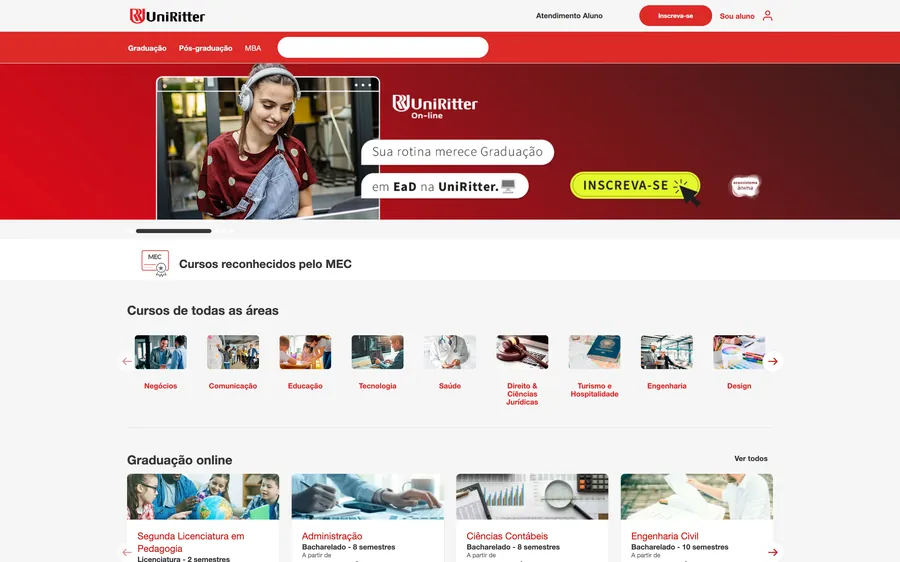 Ânima Educação — EAD.br — Portal da UniRitter