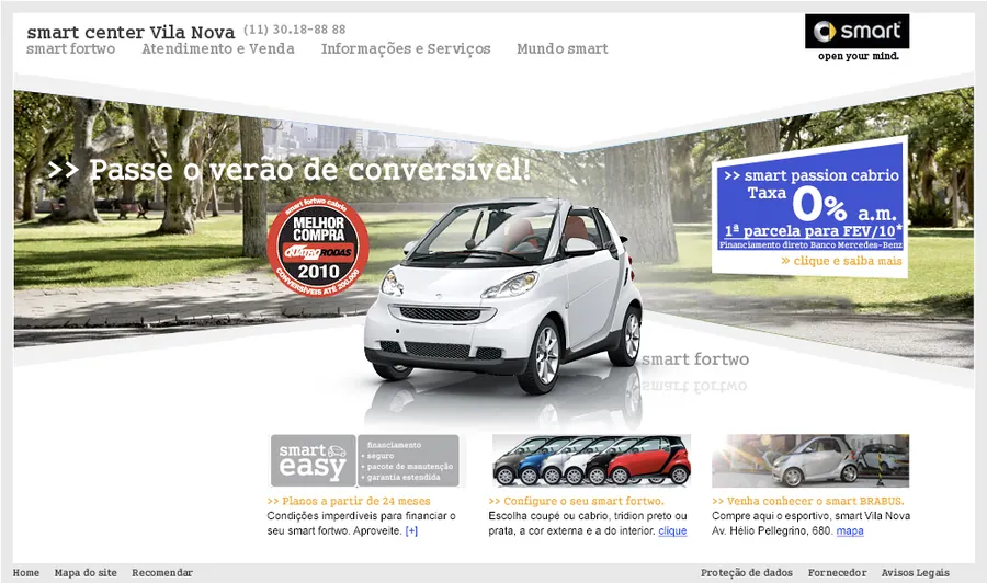 Europamotors e Denigris — Ação do smart no parque